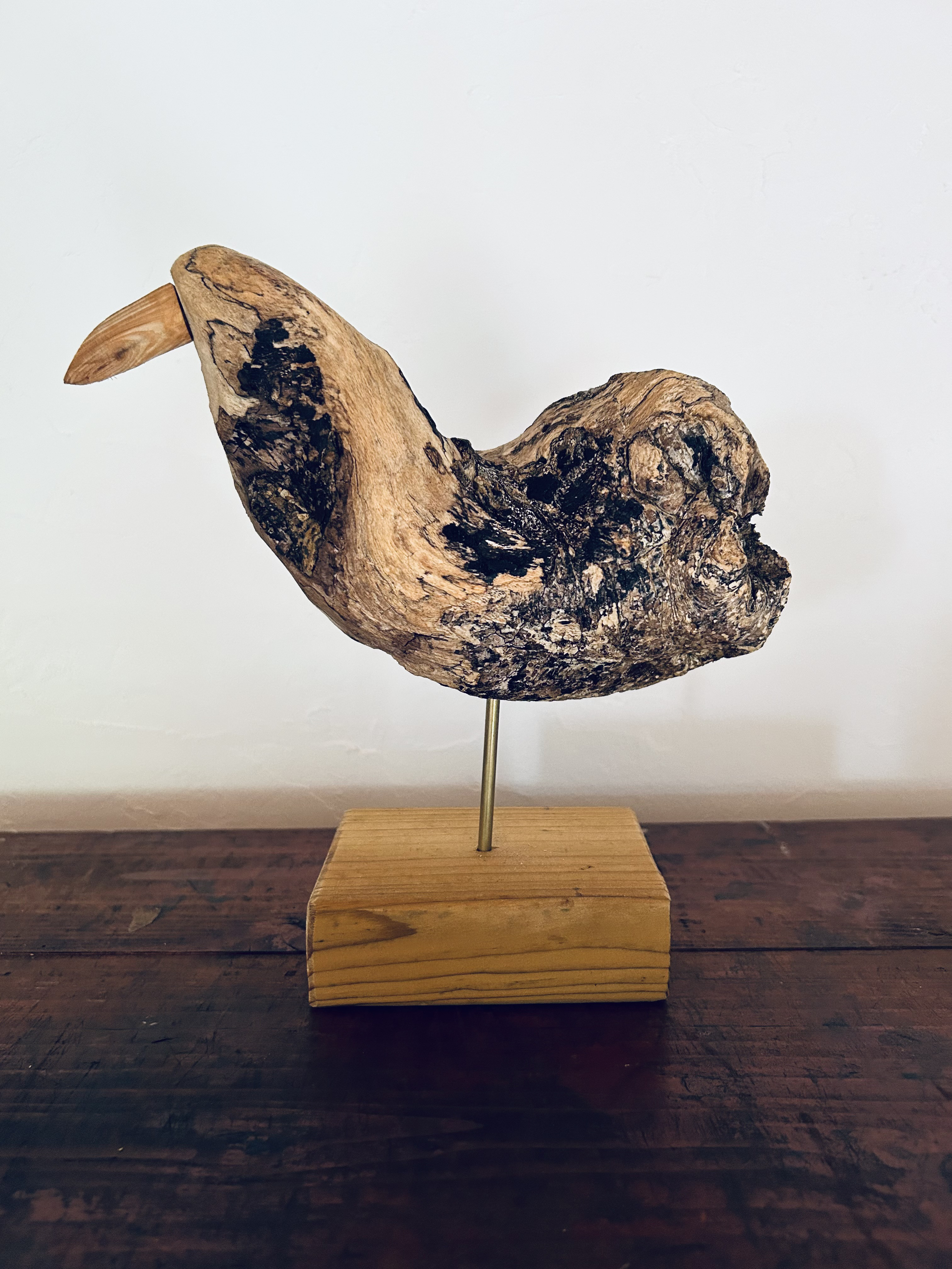 倒木・流木の鳥　wataridori  No.1