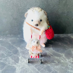 ショウガラゴ 猿 エキゾチックアニマル ドール 羊毛フェルト 送料無料