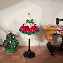 クリスマスドレス＊赤ちゃんサイズ おもちゃ・人形 merril 通販