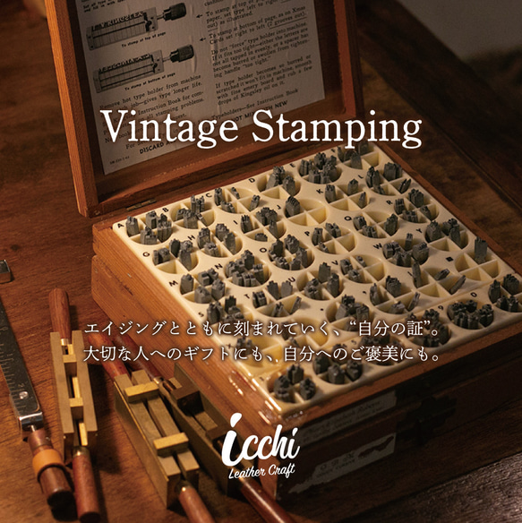 ［ 刻印無料 ］tag case｜レザーのタグケース（リラ） 9枚目の画像