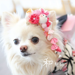 ワンピース ドレス 和柄 和装 着物風 イベント ひなまつり ドック