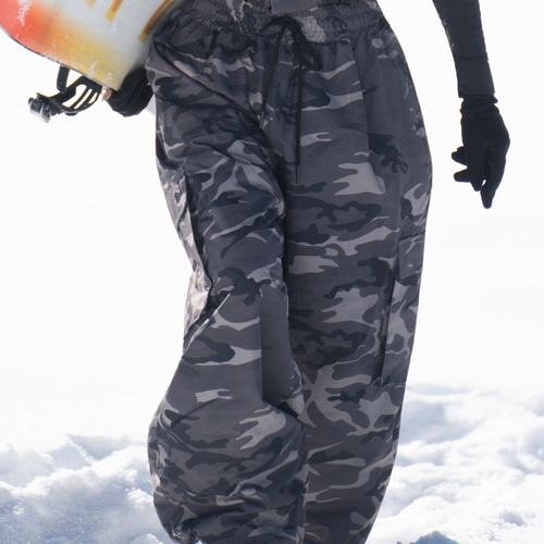 25-26秋冬限定 スノーボードウェア 防水 迷彩 パンツ ズボン メンズ