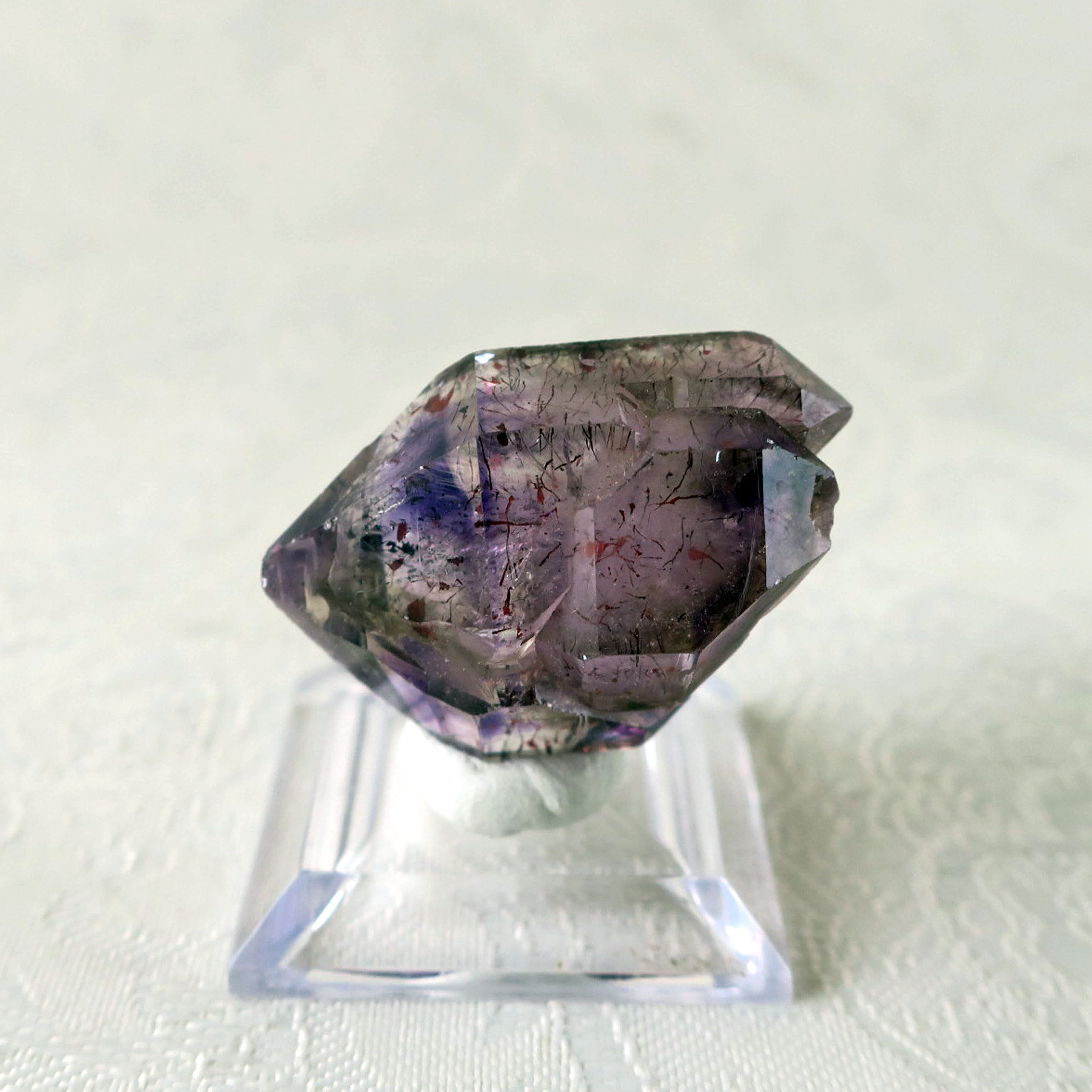 ブランドバーグ アメジスト・エレスチャル・スーパーセブン 結晶・原石・鉱物 一点もの 66ct 冬の誕生石2025