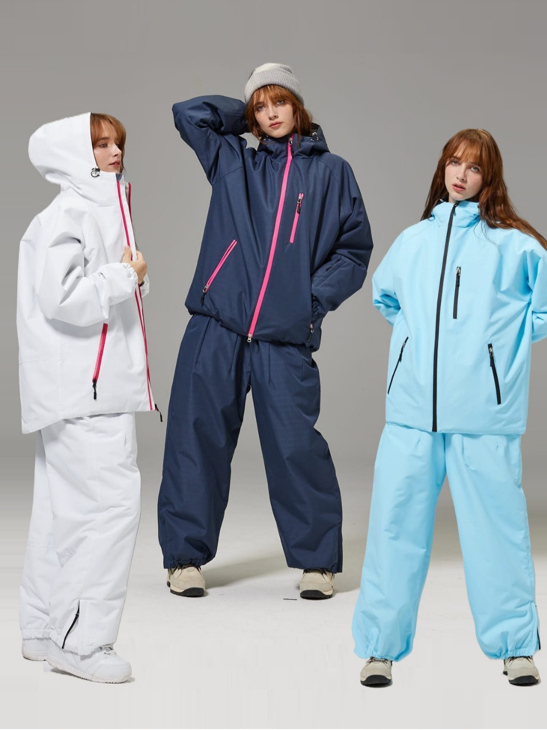 25-26秋冬限定 スノーボードウェア 3L防水 上下セット ジャケット パンツ メンズ レディース SN107