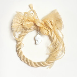 精麻 精麻飾り しめ縄 壁掛け 新築祝い 開店祝い しめ縄・しめ飾り