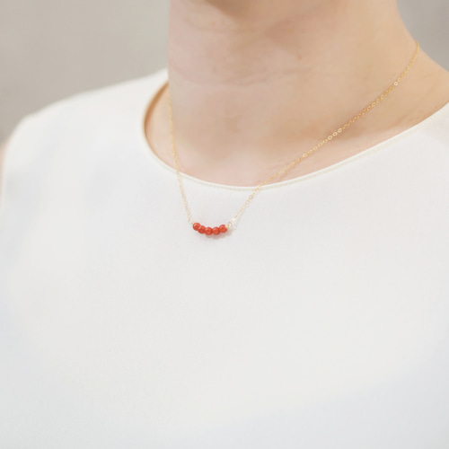 Creema限定新春福袋〈松〉【 天然色 本珊瑚 ( 赤珊瑚 )】 ブローチ