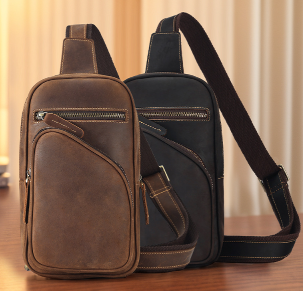 牛革 レザー製ボディバックレザー ショルダーバッグ 斜め掛け ビジネスバック 本革 出張 通勤