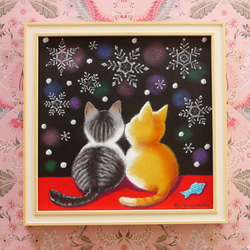 墨と和紙による抽象画(無題) 絵画 rumble218 通販 6576302｜Creema