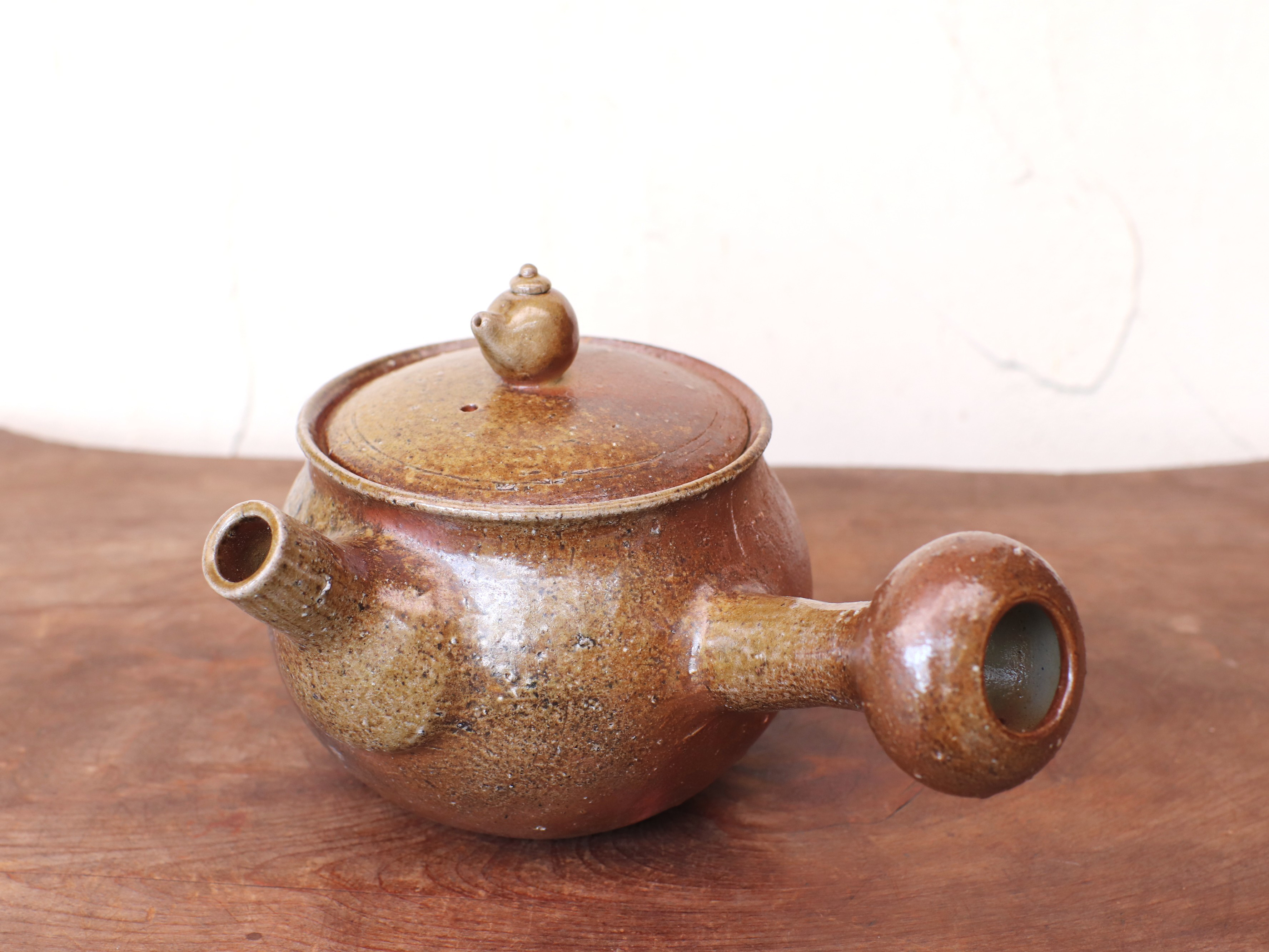 備前焼 急須 (急須on急須)　k1-101