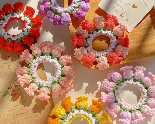 手作り人形 10体セット カラフル　トルコの手編み刺繍入り 35d58be6e7dccc6abf79ca4ff0c89b