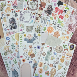 試験販売【お裾分けシールの福袋】 シール・ステッカー ☆Runa neko