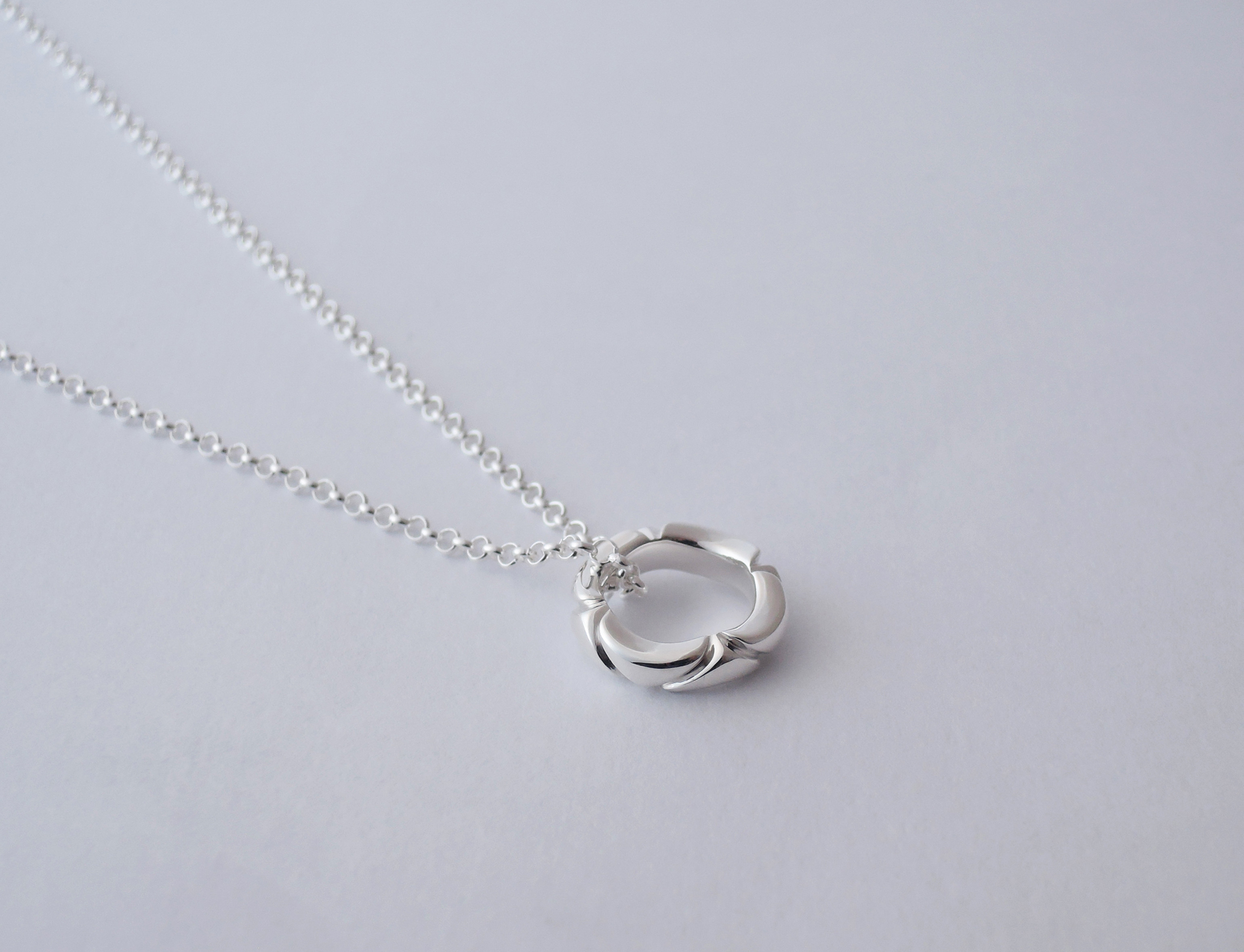 lotus ネックレス 40㎝（silver925）