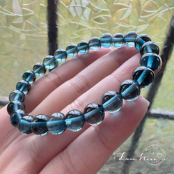 キラキラ 花火ルチル ブラックシルバー 水晶 10mm ブレスレット 天然石