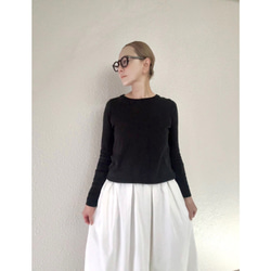 RATA❤️兩種顏色可選❤️選擇您的長度❤️柔軟燈芯絨❤️修身長裙❤️黑白 第3張的照片