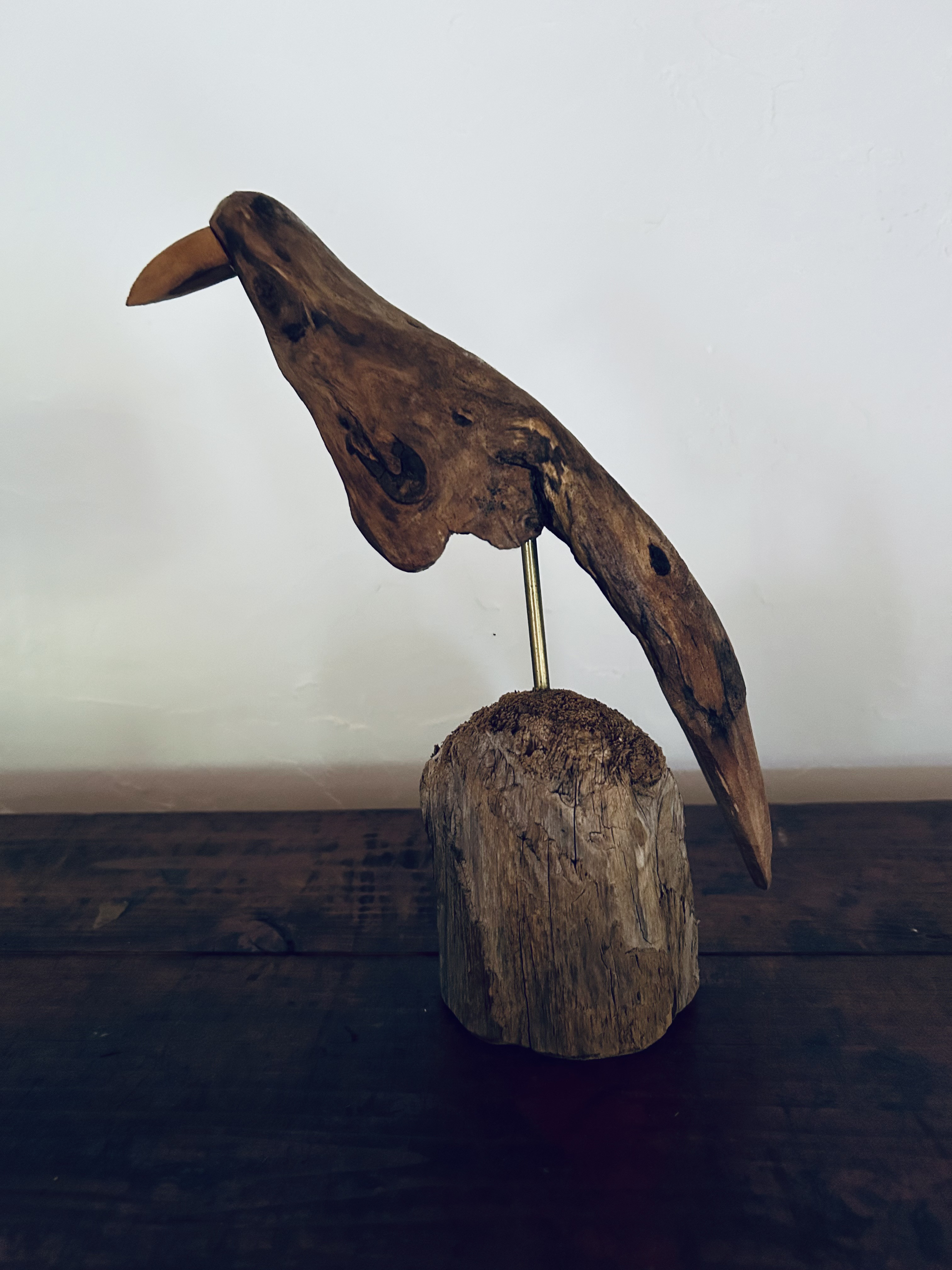 倒木・流木の鳥　wataridori  No.7