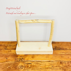 流木インテリア  小～大型インコが止まれる天然流木の小鳥の止まり木 スタンドタイプ インコ オウム 鳥 自然木 N17 6枚目の画像