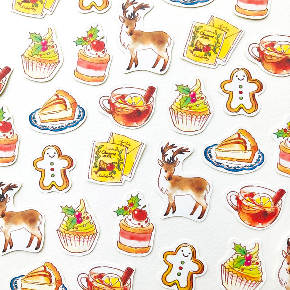 聖誕快樂雪花貼紙-02- | 聖誕節 [28 張貼紙] 第1張的照片
