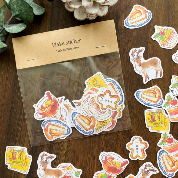 聖誕快樂雪花貼紙-02- | 聖誕節 [28 張貼紙] 第4張的照片
