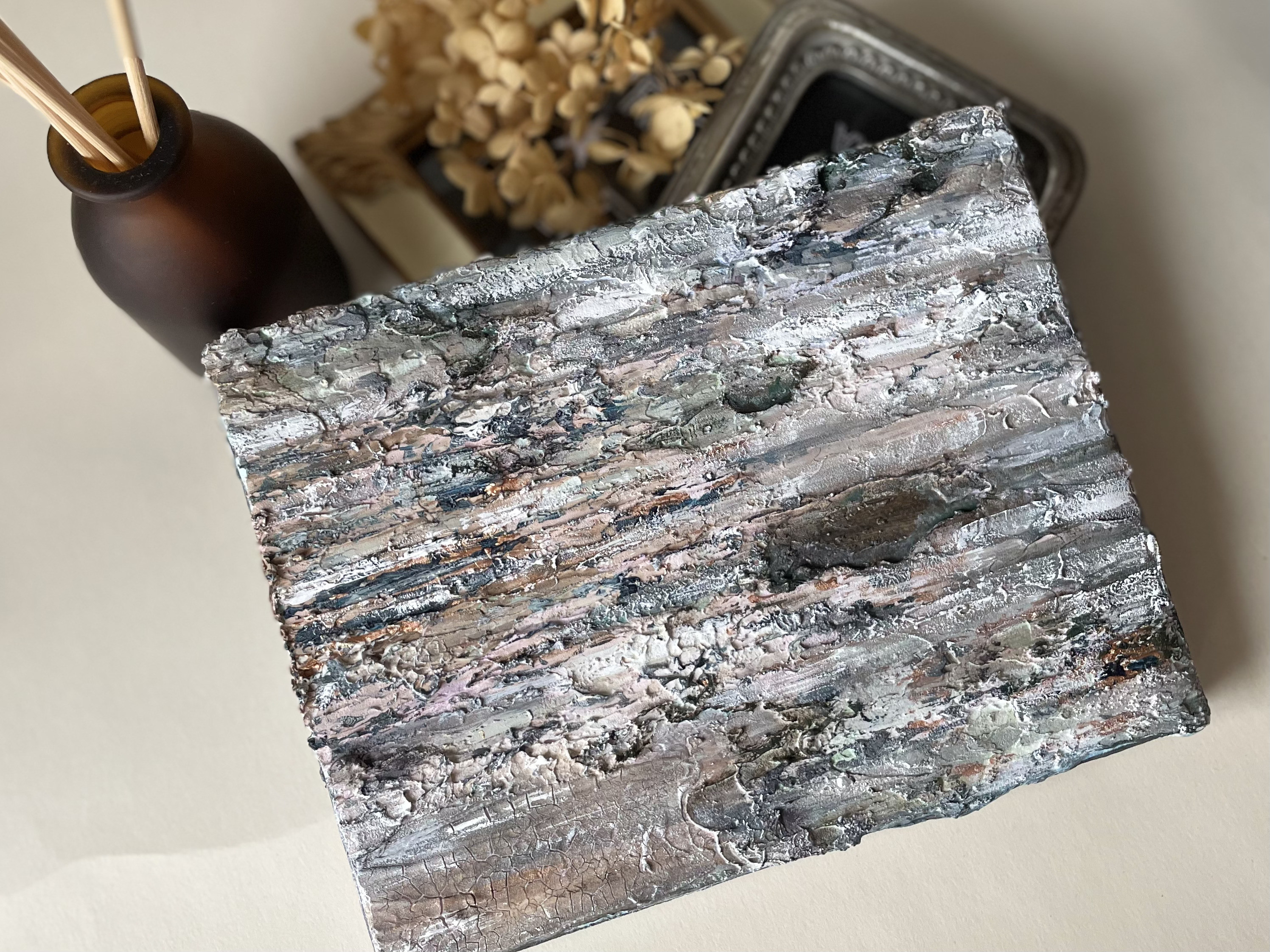 テクスチャーアート ( bark )