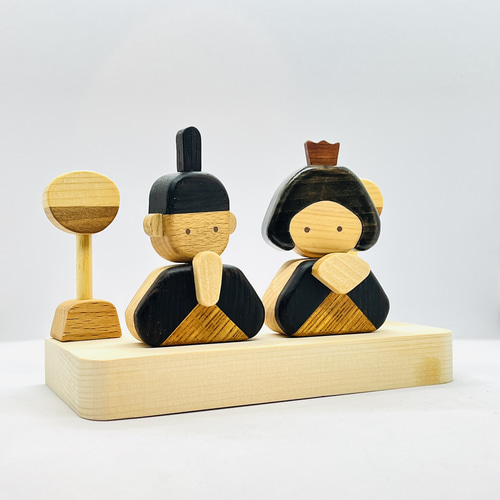 手づくり 木製手のひら「おひなさま 2026」 ひな人形 ひな祭り 飾り