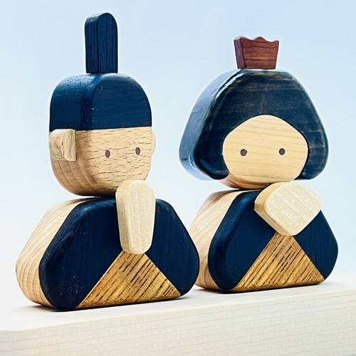 手づくり 木製手のひら「おひなさま 2026」 ひな人形 ひな祭り 飾り