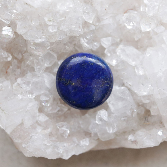 ラピスラズリ天然石マクラメネックレス mac440エスニックアジアンエキゾチックな金属アレルギーフリーアクセサリー 12枚目の画像