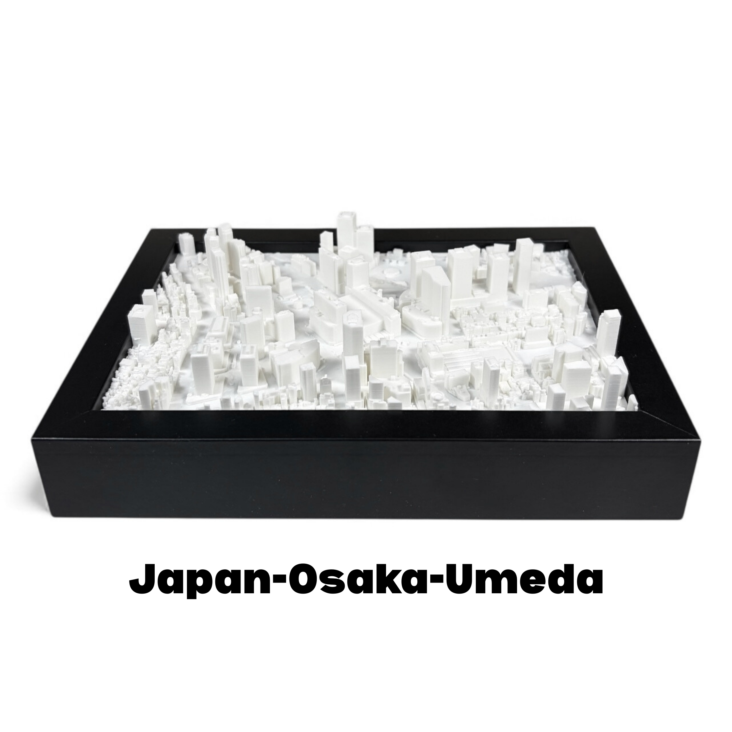 大阪梅田 立体模型インテリア｜3Dプリント街並みアート｜TOWNSCAPE