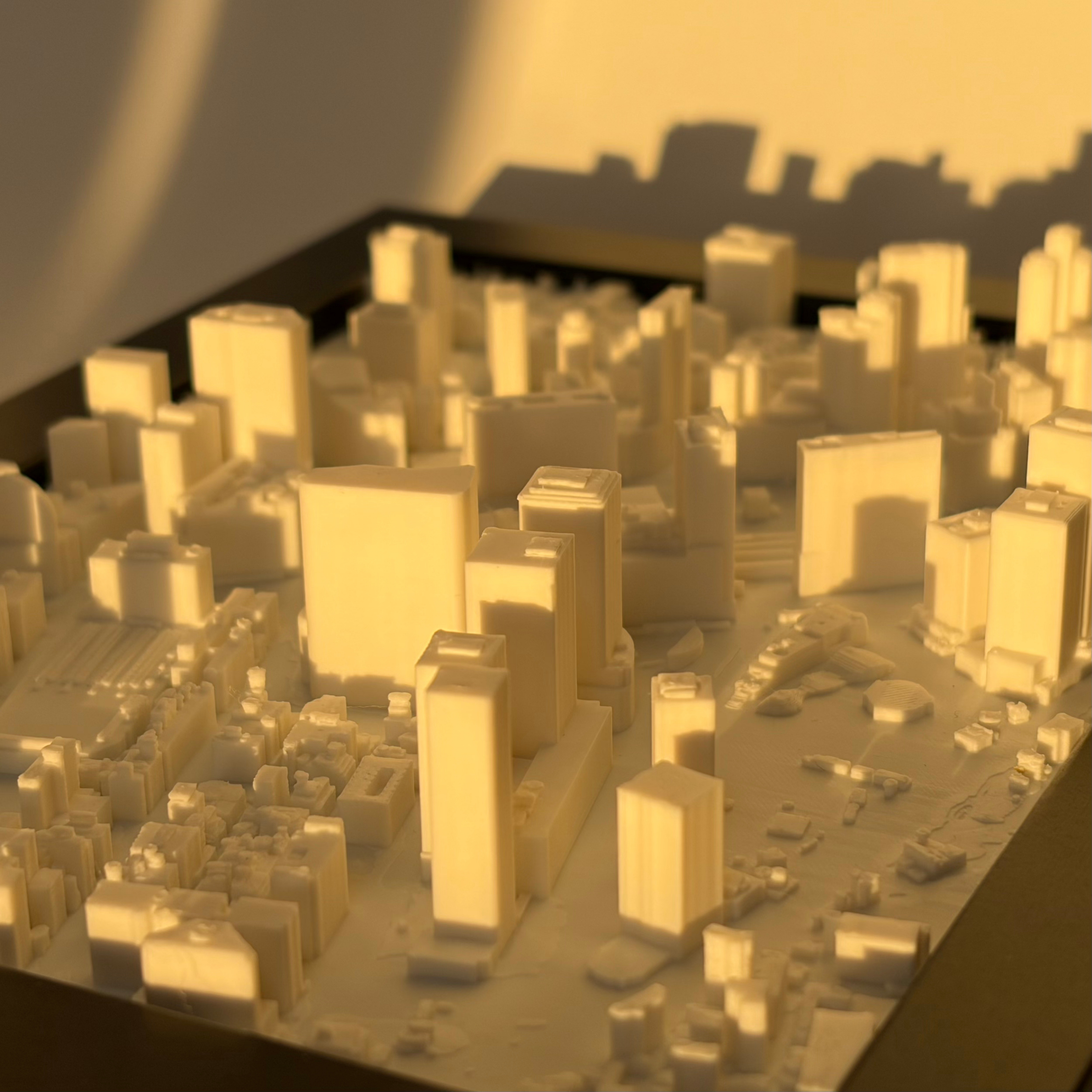 大阪梅田 立体模型インテリア｜3Dプリント街並みアート｜TOWNSCAPE