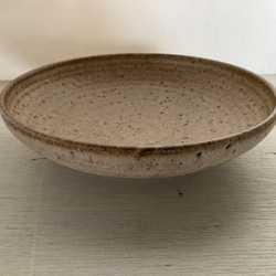 浅鉢（ベージュ）（１）陶製 1枚目の画像