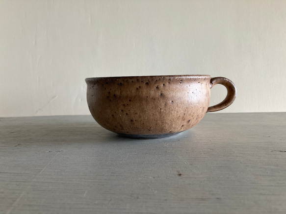 スープカップ（モカマット・陶器） 2枚目の画像