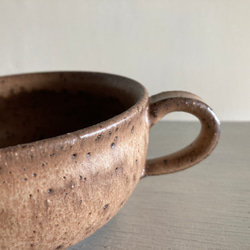 スープカップ（モカマット・陶器） 3枚目の画像