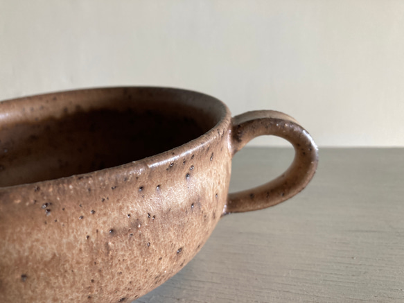 スープカップ（モカマット・陶器） 3枚目の画像