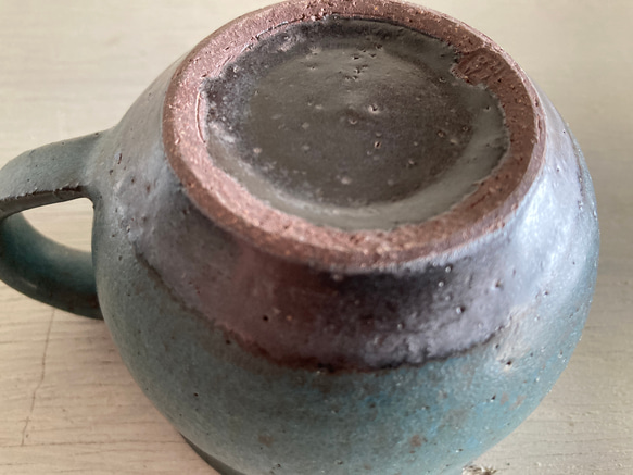 マグ（青マット・陶器） 7枚目の画像
