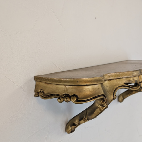 ロココ調 フレンチヴィンテージ ウォールシェルフ 飾り棚 壁掛けラック