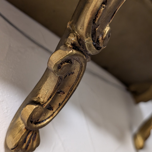 ロココ調 フレンチヴィンテージ ウォールシェルフ 飾り棚 壁掛けラック