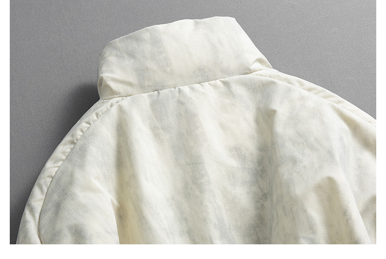 冬 カジュアル ストリートブランド レトロ ウォーンイン ルーズ ショートレングス スタンドカラー フライトダウン メン