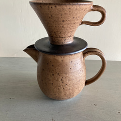 コーヒードリッパーセット（モカマット・陶器） 10枚目の画像