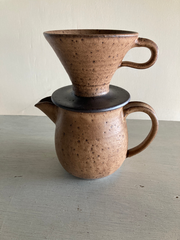 コーヒードリッパーセット（モカマット・陶器） 10枚目の画像