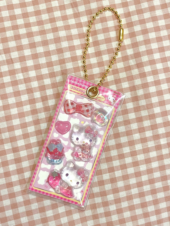 ⭐︎ボンボンドロップシールキーホルダー⭐︎ シール・ステッカー