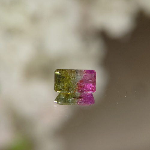 バイカラートルマリン 1.34ct ⭐2690 天然石 べるふぇKIRABOSHI希少石