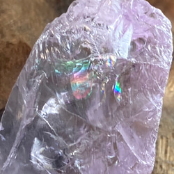 瑪瑙質母岩 レインボー アメジスト 紫水晶 クラスター 原石 ラフ