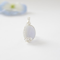 受注生産】ラブラドライト スフィア シラーが綺麗な天然石 ワイヤー