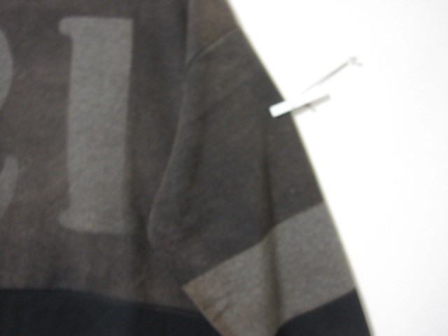 1点　2段丈トレーナー　ラージナンバー【21】 ブラック　　トレーナー／ジャージ／ロンT／スウェット