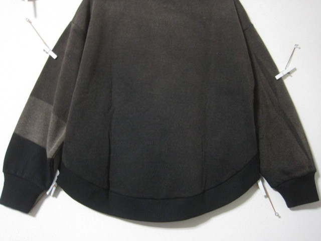 1点　2段丈トレーナー　ラージナンバー【21】 ブラック　　トレーナー／ジャージ／ロンT／スウェット