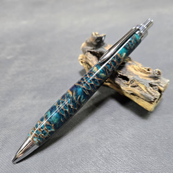 楡瘤 ウッドレジンボールペン【 送料・ギフトボックス無料・当日発送