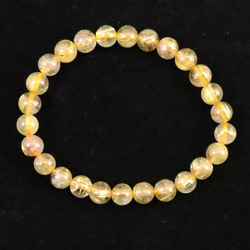 マニハール産 ヒマラヤ 水晶 ゴールドルチル クローライト入り