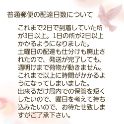 緑色or紫色 唐草模様の丸襟首輪＊猫・犬用 7枚目の画像