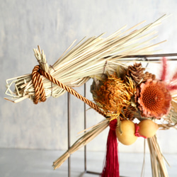 【2026年午年】干支・午（うま）年のしめ縄アート｜モダンフレームのお正月飾り｜正月インテリア |縁起物 15枚目の画像