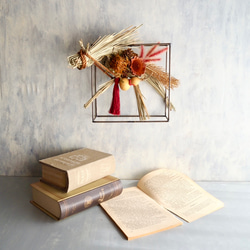 【2026年午年】干支・午（うま）年のしめ縄アート｜モダンフレームのお正月飾り｜正月インテリア |縁起物 14枚目の画像