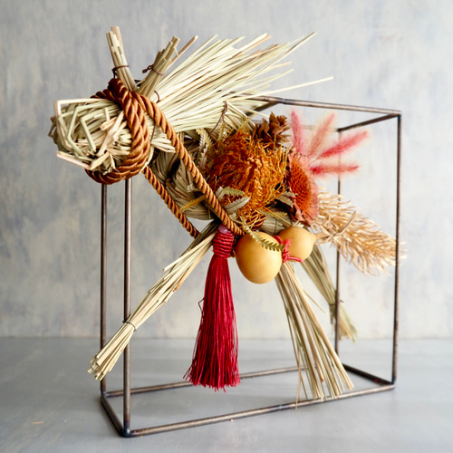 2026年午年】干支・午（うま）年のしめ縄アート｜モダンフレームの